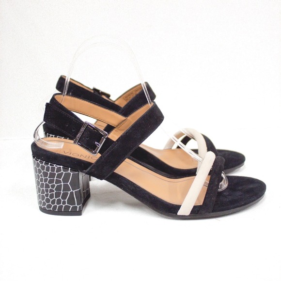 Vionic Paula Sandal Sling Back Block Heel Women's Size 9 - Arch Support - Picture 3 of 10